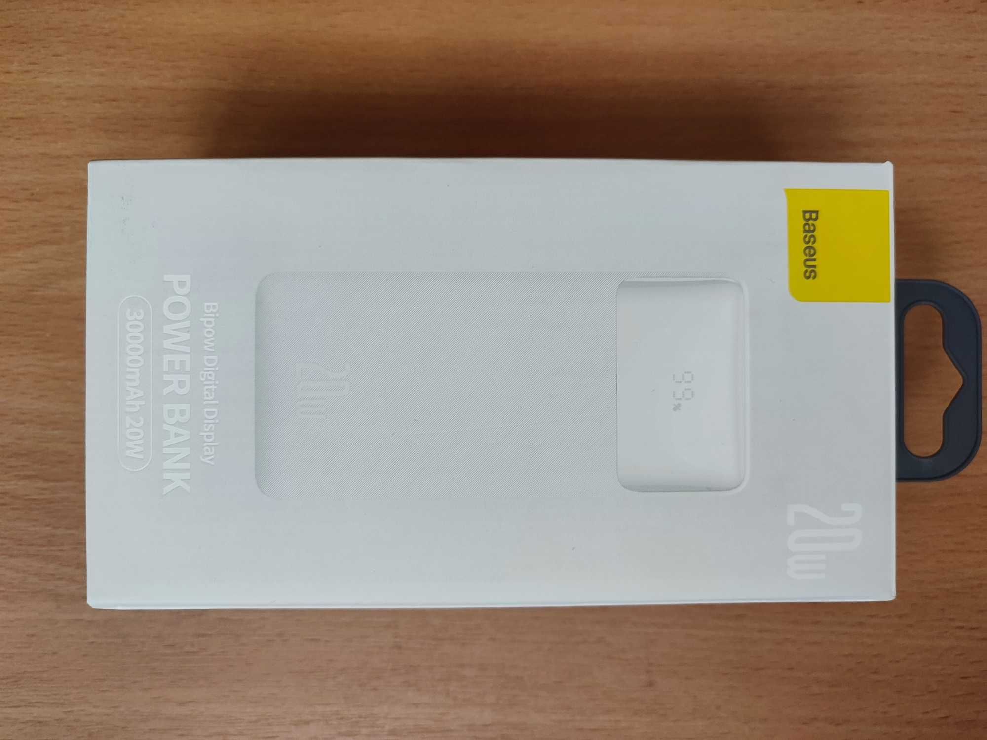 ПОВЕРБАНК Baseus Bipow Digital Display Powerbank 20W 30000mAh