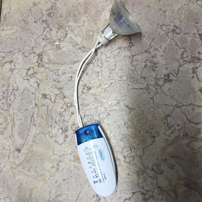 Lâmpadas halogênio mais transformador