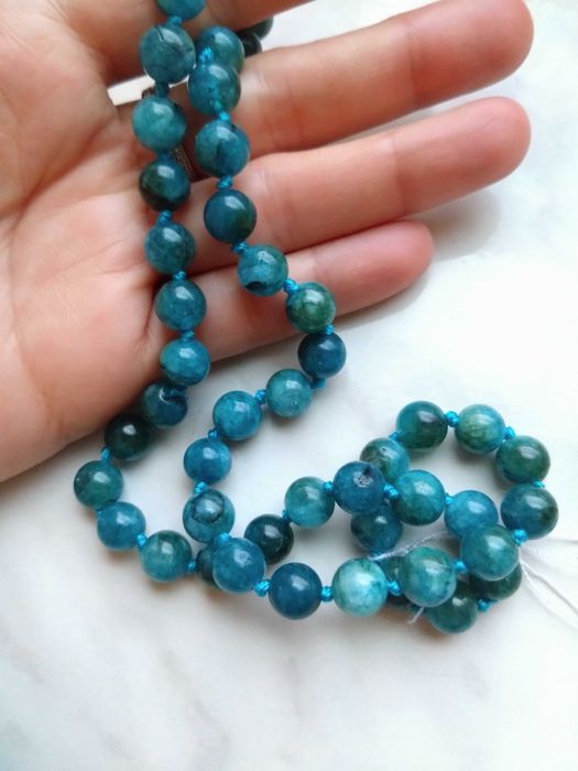Намисто апатит. Натуральний камінь.