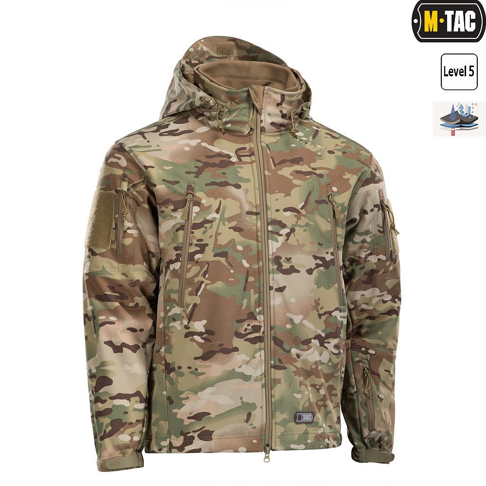 M-Tac куртка Soft Shell з підстібкою MC