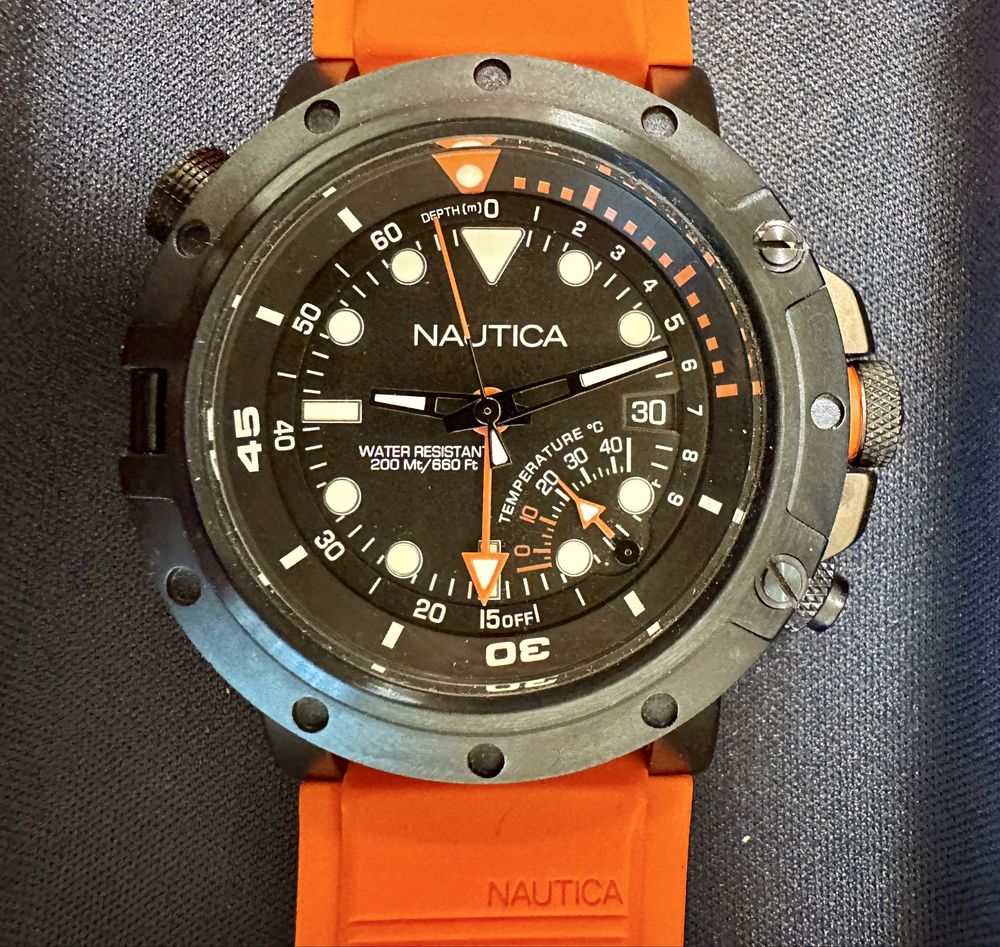 Zegarek Nautica Porthole Dive NAPPRH013 NOWY