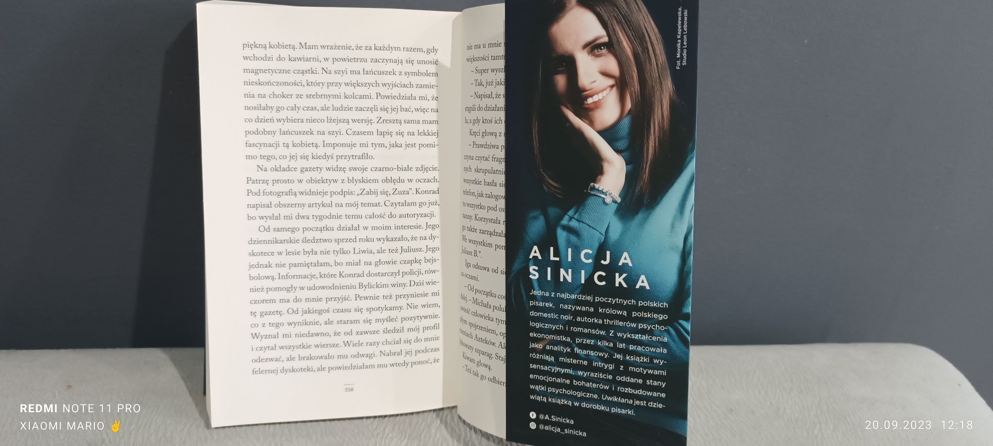 Książka Uwikłana Alicja Sinicka