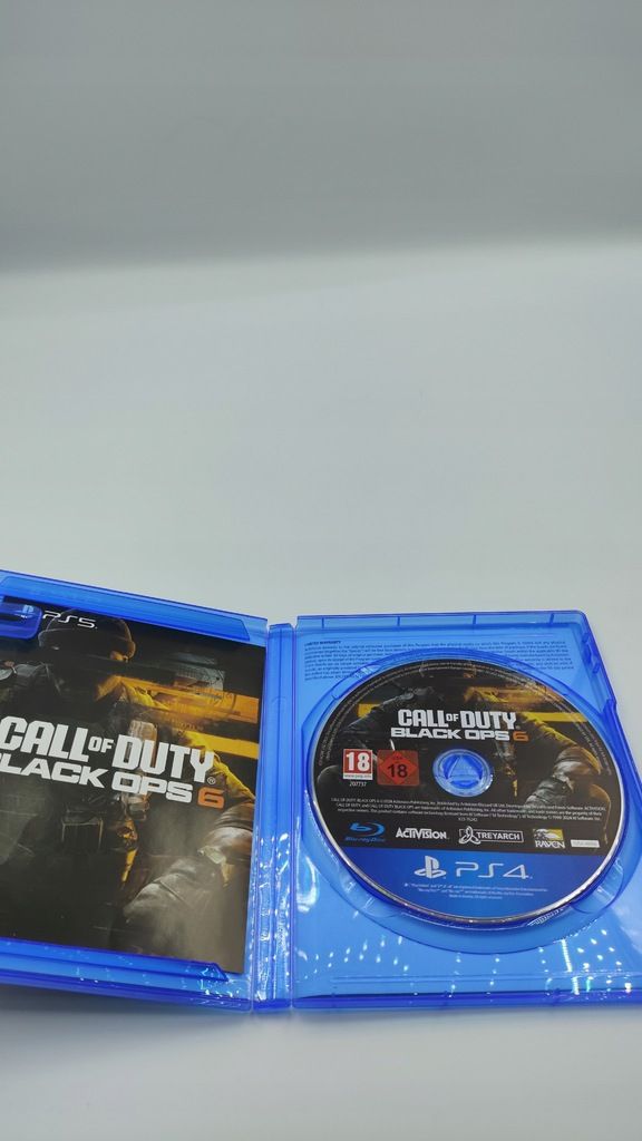Call of Duty: Black Ops 6 gry gra na playstation (PS4) pudełko
