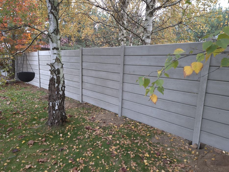 Ogrodzenia betonowe płyta ogrodzenia 25cm