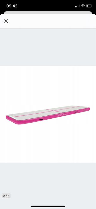 Mata gimnastyczna dmuchana 4m