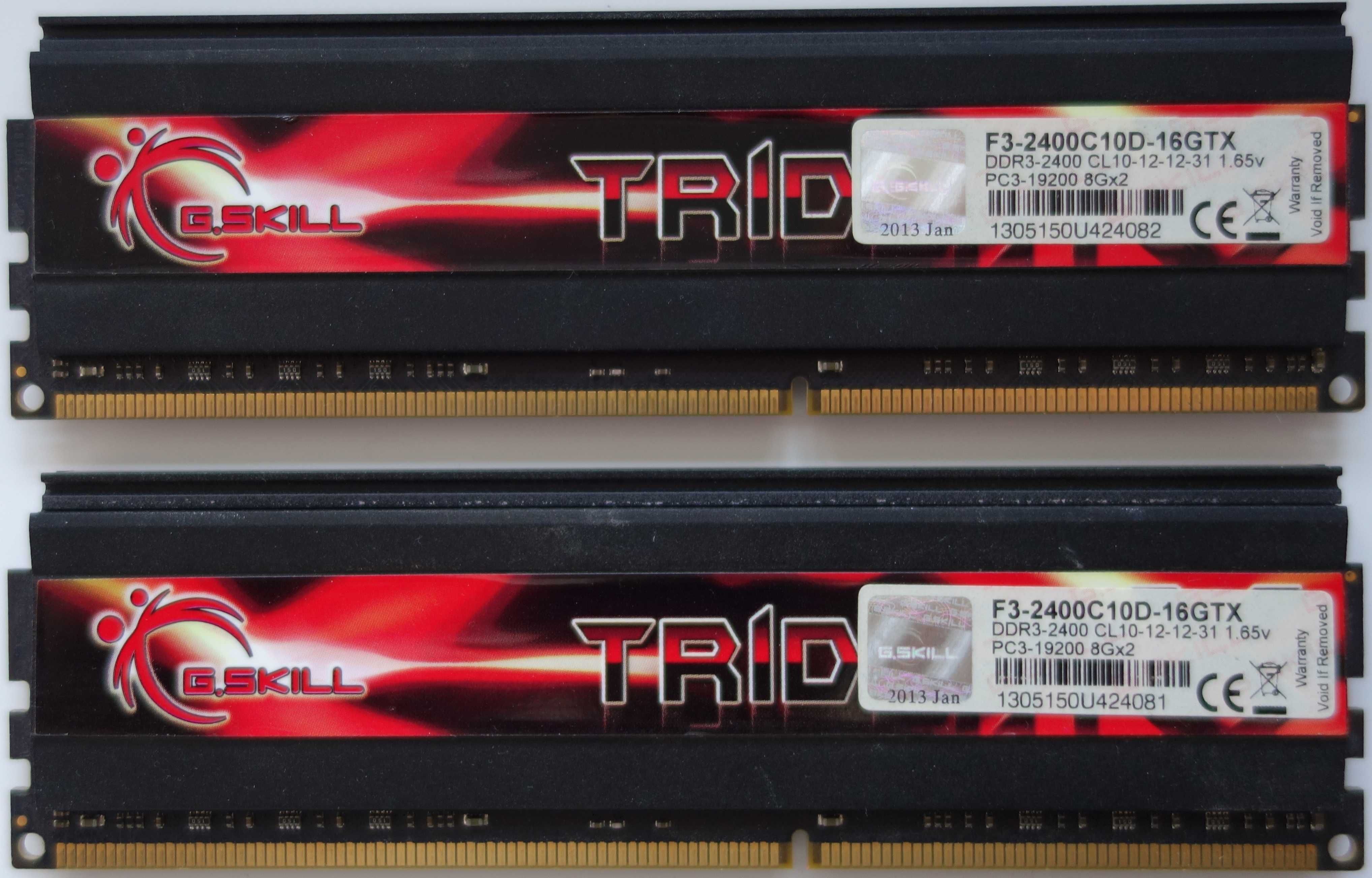 Оперативная память G.Skill Trident X DDR3-2400MHz DIMM 16Gb KIT(2*8Gb)