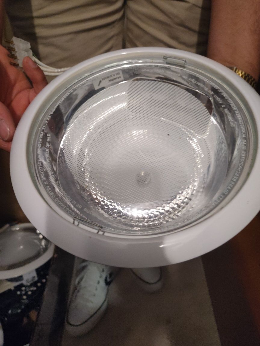 Vendo todos os 6 focos de iluminação