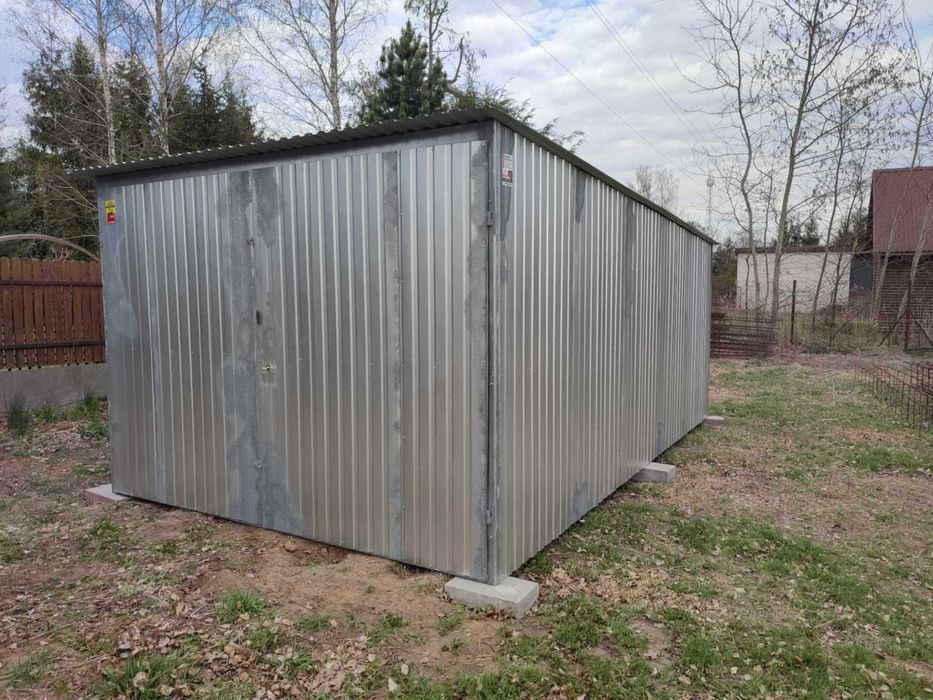 Garaż blaszak 3x5 – idealny na budowę lub działkę