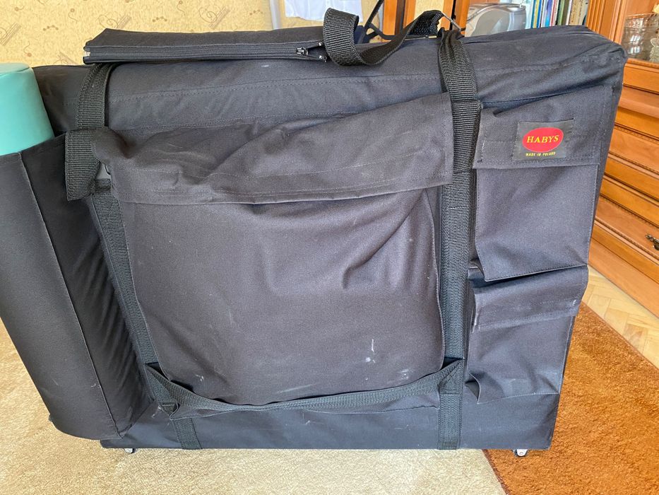 Stół do masażu Medmal firmy HABYS + pokrowiec i dodatki.