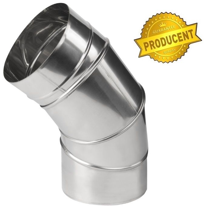 MEGA WYPRZEDAŻ!!! Kolano nastawne żar fi 125 1mm PRODUCENT!!!