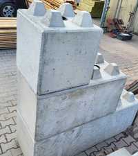 BLOK oporowy betonowy LEGO ściany mur  60 cm 120cm 180cm