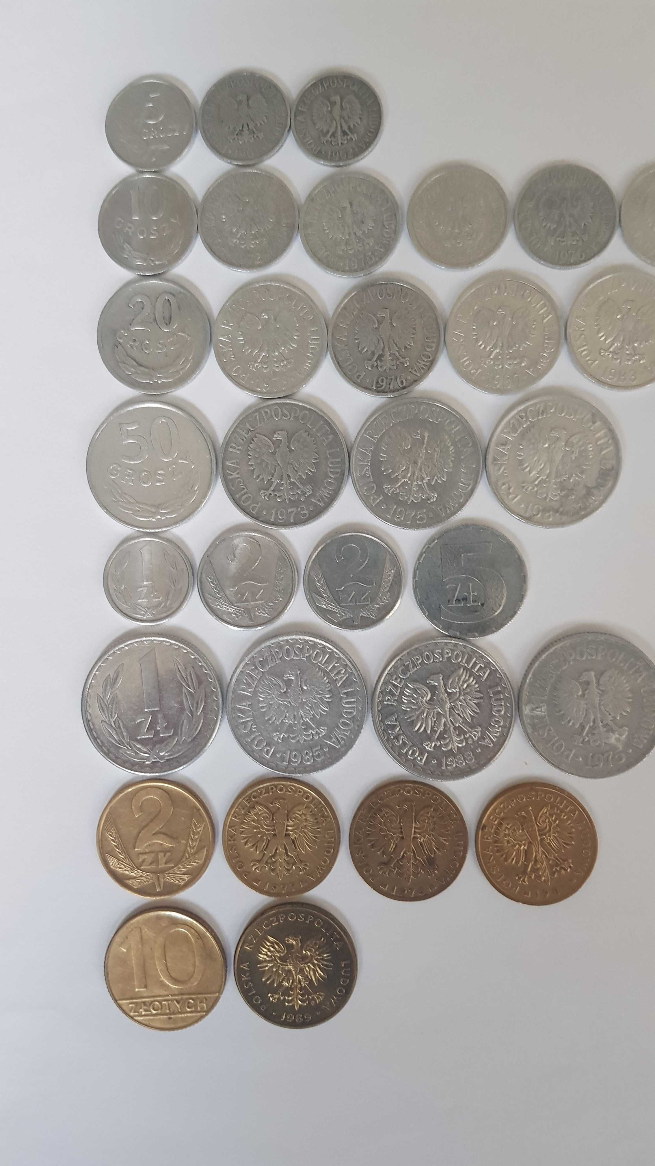 monety prl-u - zestawy roczników