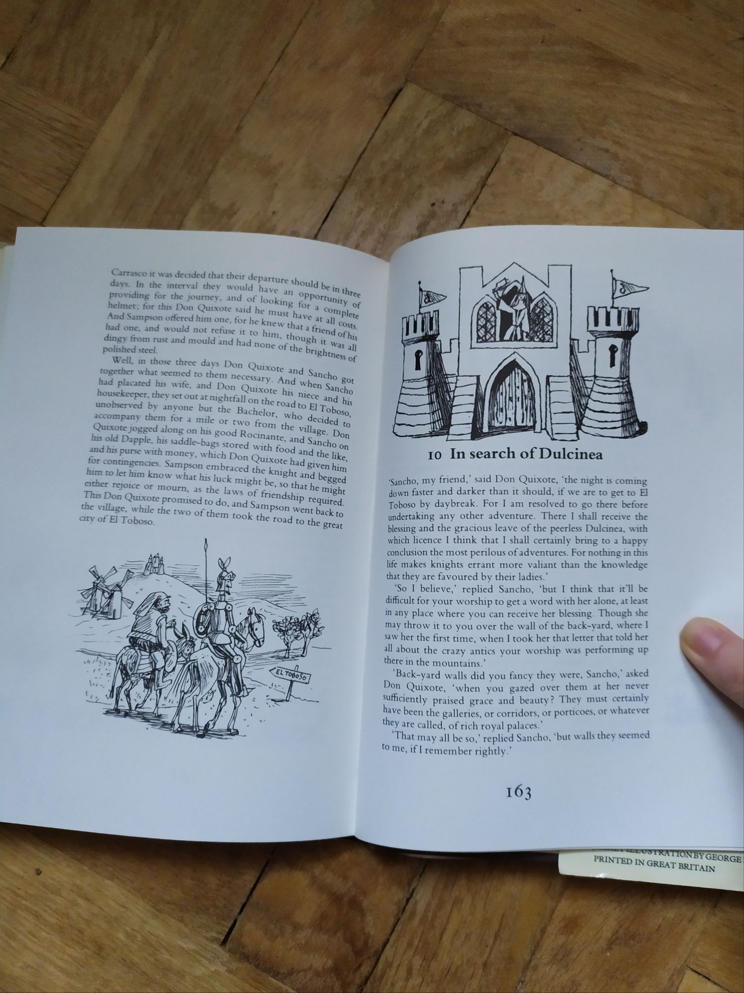 Książka po angielsku. The adventures of Don Quixote