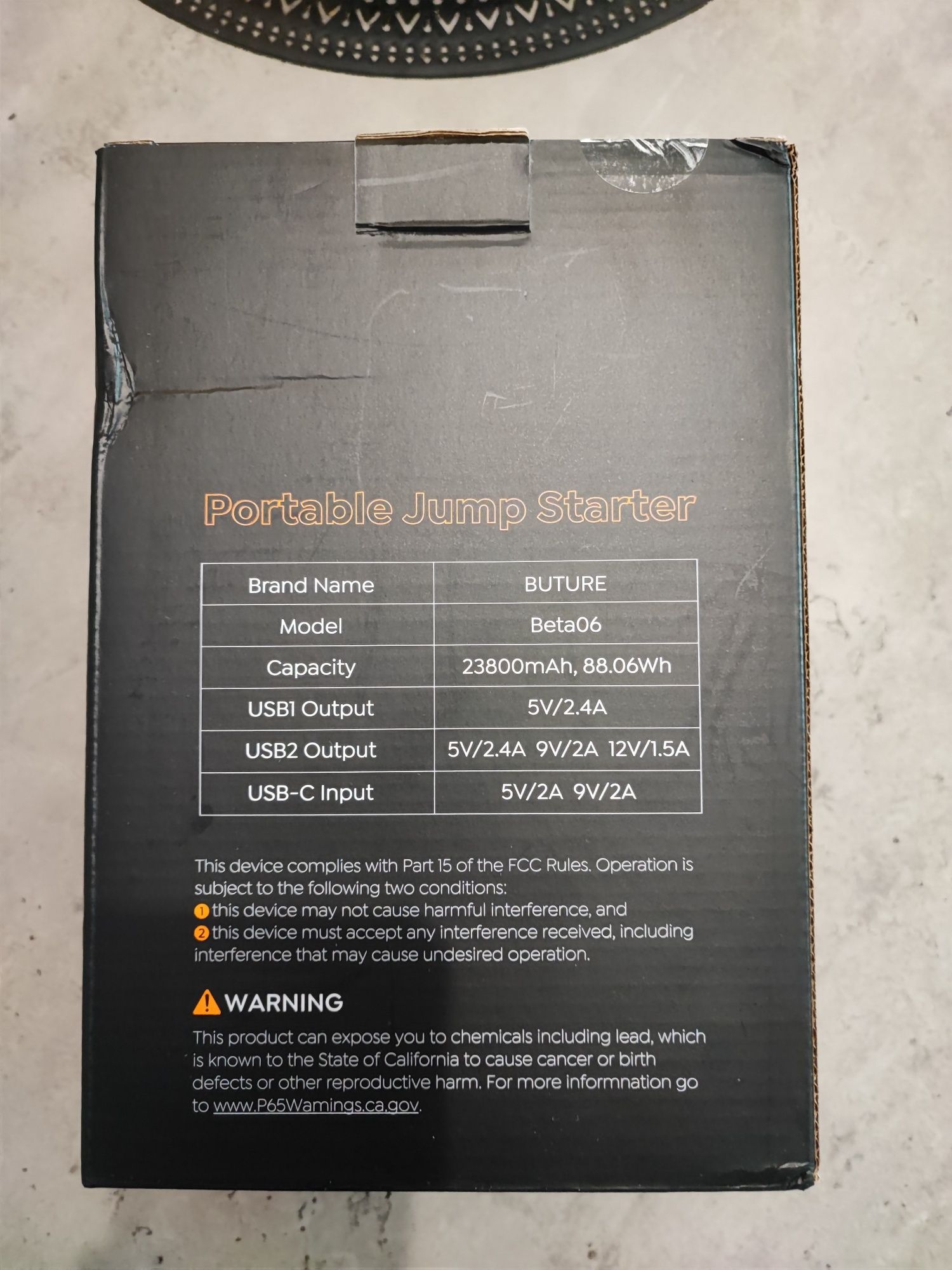 Potężny Jump Starter/power bank z rozruchem 4000A kompresor 150 PSI
