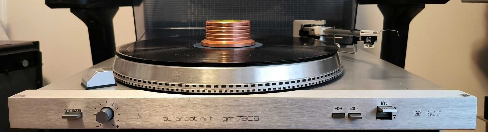 Gramofon Unitra-Elak GM.7606 Hi-Fi wersja Exportowa - sprawny