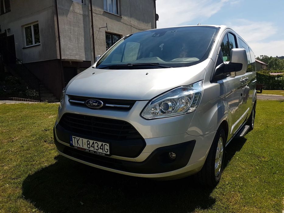Ford Tourneo Custom Ford Tourneo Custom L2 PL 2 właściciel 90 tys km 9 osób, skóra,