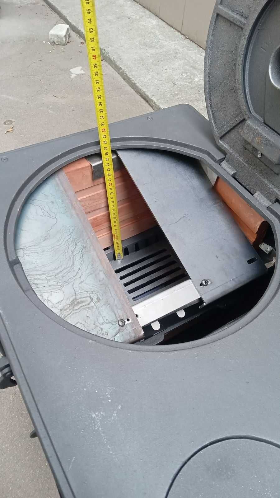 Дровяная печь-кухня DUVAL EK-4011 евро буржуйка с духовкой и комфоркой