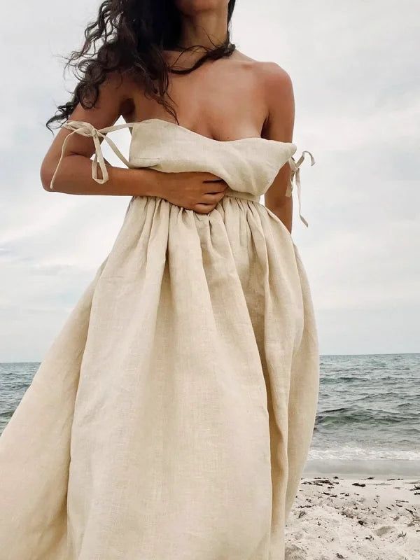 Sukienka boho maxi midi Nowa