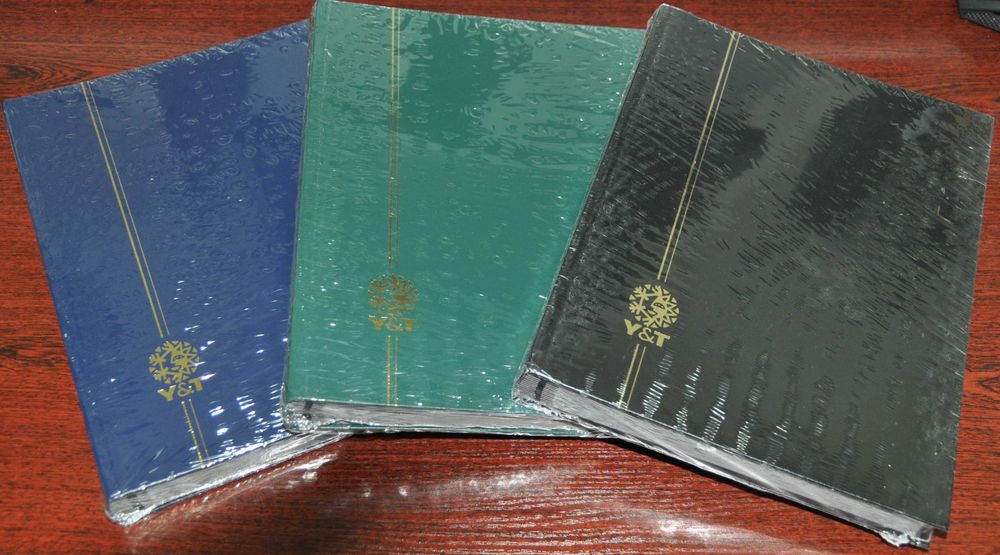 Кляссер Yvert et Tellier Франция Черный лист 8/16 ,16/32 А4 23x30.5 cм