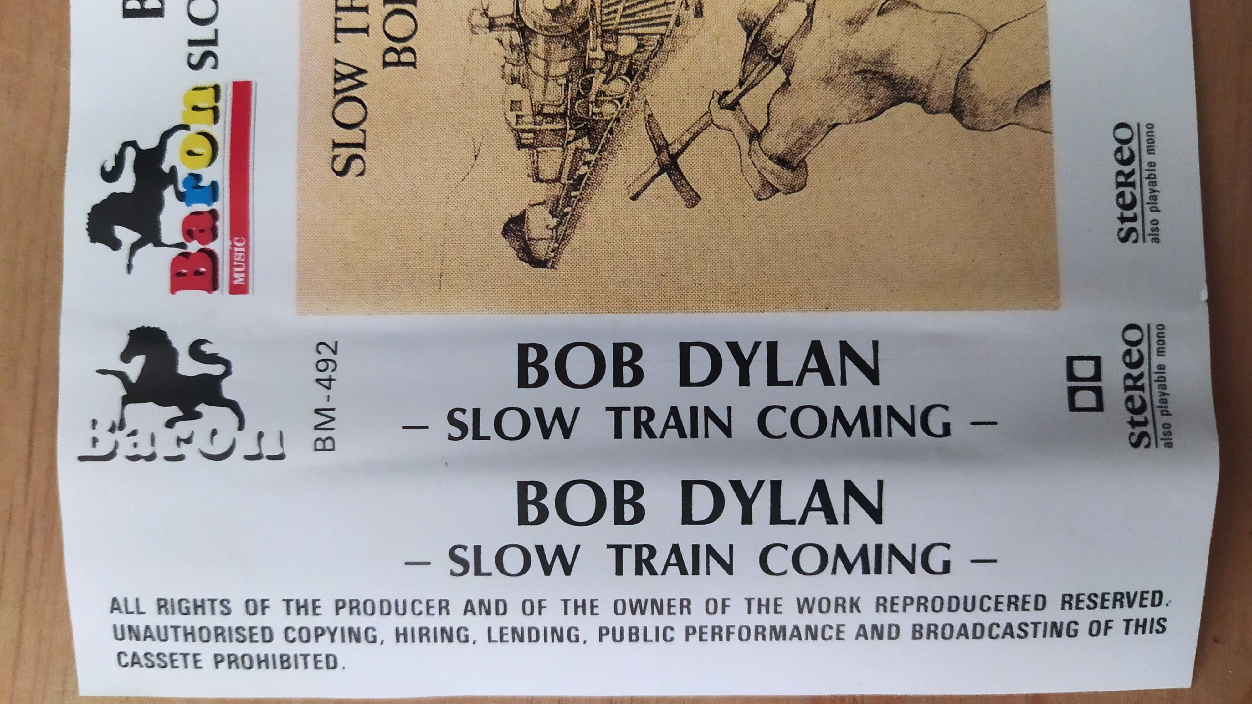 Bob Dylan Slow Train Coming kaseta MC