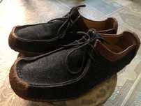 CLARKS Originals / Женские Джинсово-Кожаные Мокасины / UK 5 1/2 D