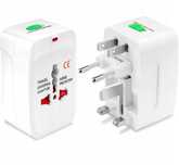 Przejściówka adapter uniwersalna wtyczka światła do kontaktu USA UK PL