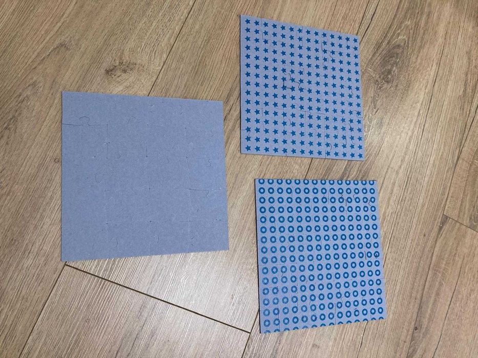 Trefl puzzle strażak Sam 3w1 wiek 3+ stan bardzo dobry