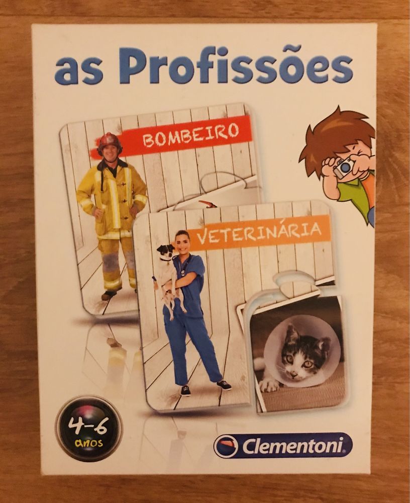 Puzzle As Profissões - Clementoni