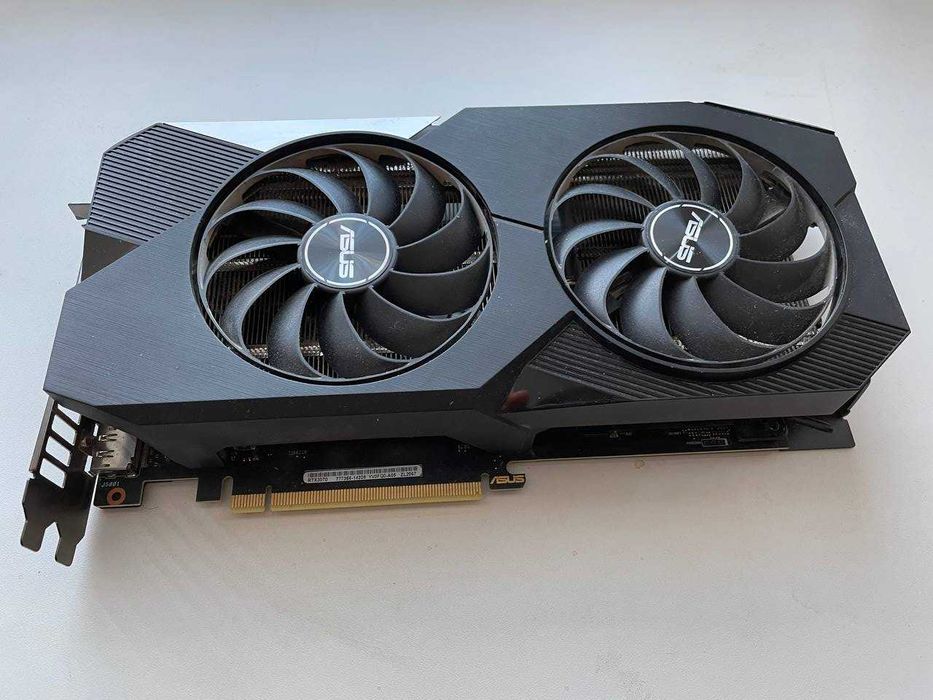 Видеокарта Asus PCI-E GeForce RTX3070
8GB DDR6 (DUAL-RTX3070-O8G)