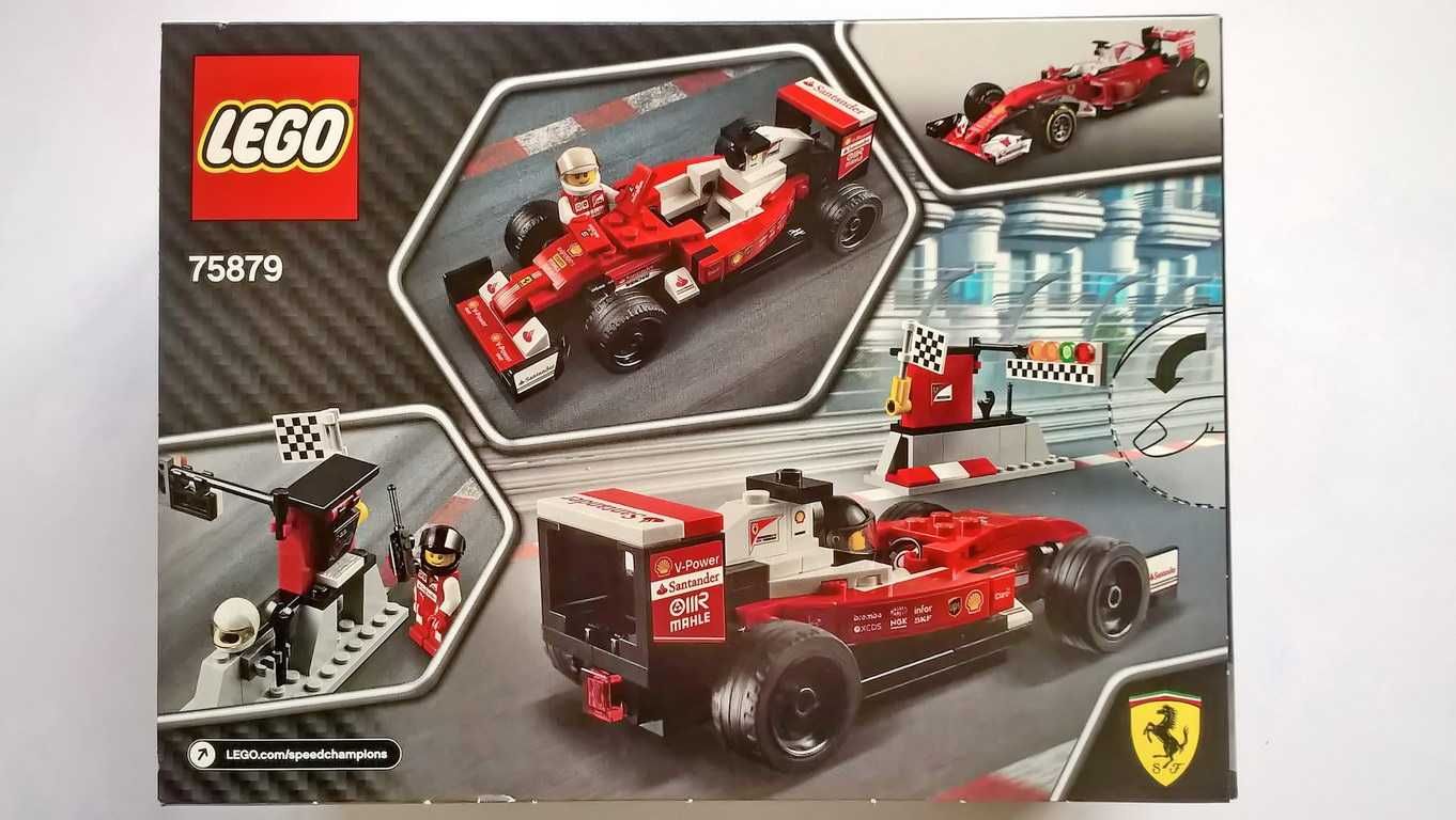 LEGO Speed Champions 75879 Scuderia Ferrari SF16-H selado