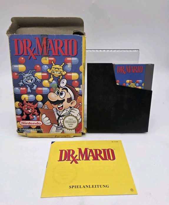 Dr Mario Gra Nintendo NES w opakowaniu SPRAWDŹ