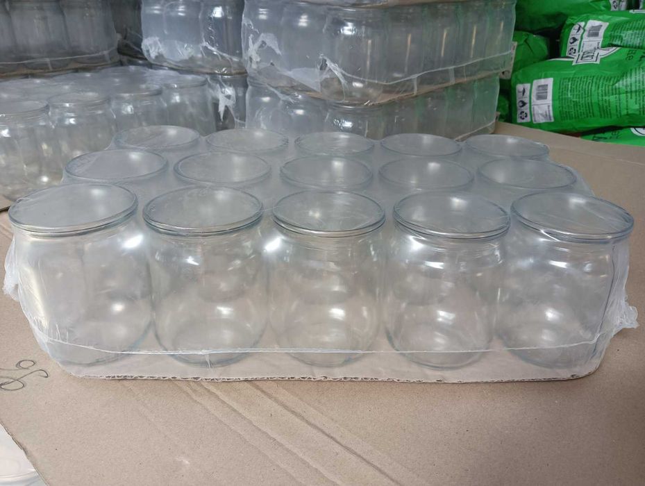 Банки скляні обичні та ТВИСТ без кришки. Кришки в наявності (в описі)