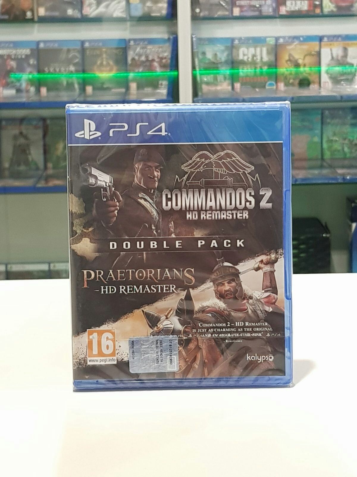 New Commandos 2 And Praetorians: HD Remaster Double Pack Ps4/Ps5 Магаз