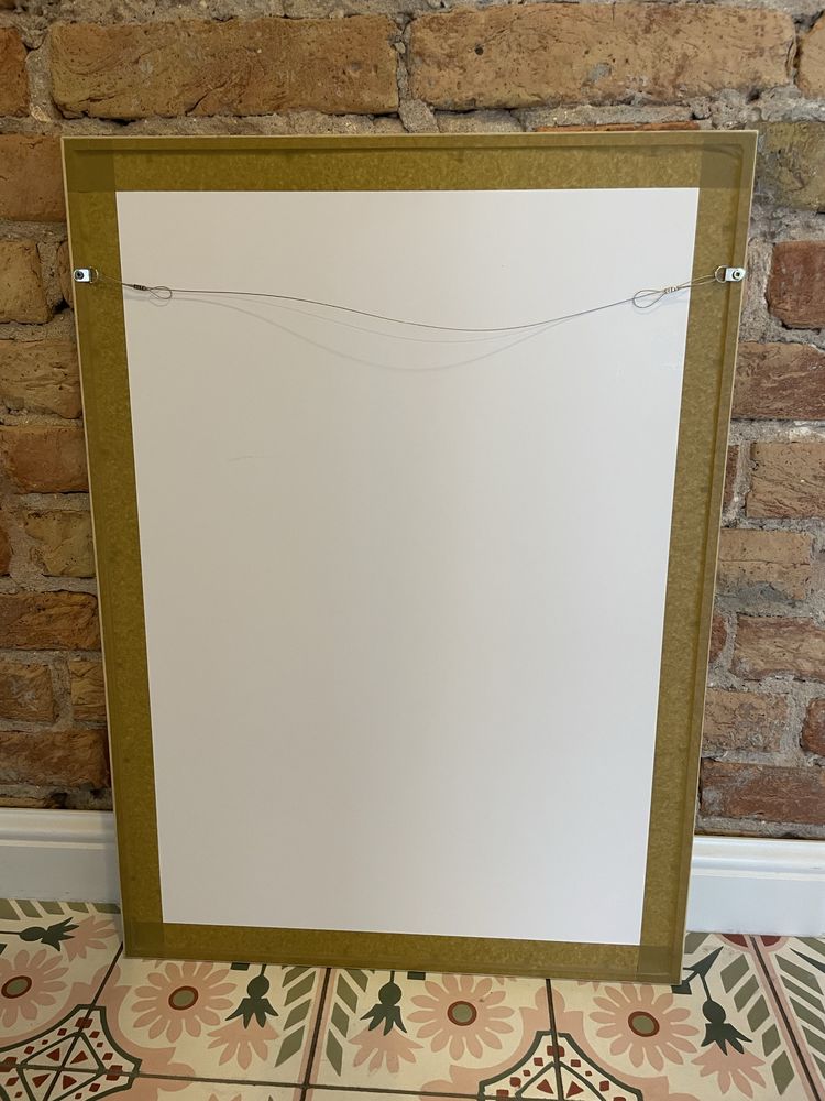 Plakat w ramie - „Warszawski korek” (S. Szyrszeń-Jaskierska) 50X70