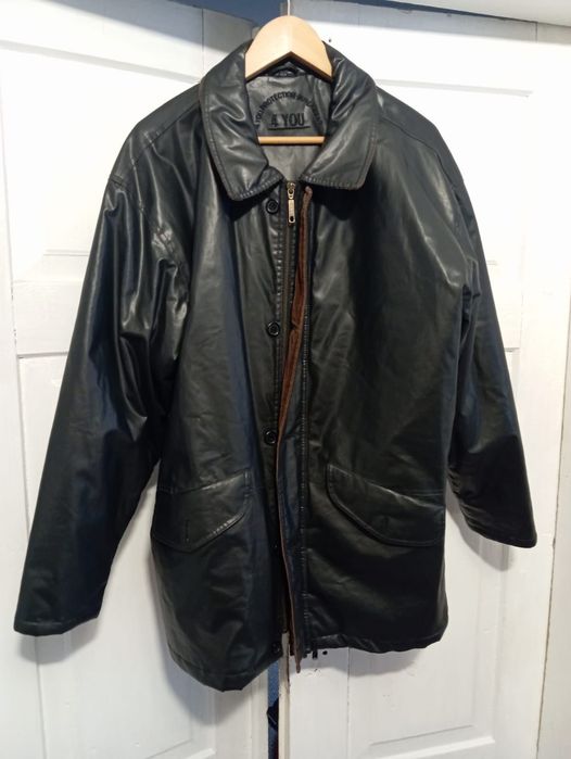 Skórzana kurtka męska rozm.  xxl, xxxl