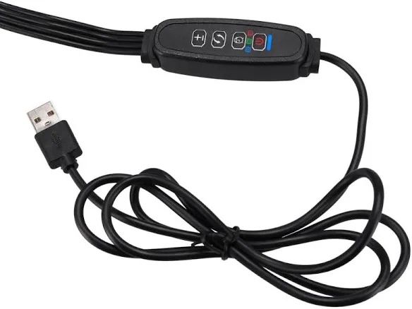 Lampa do wzrostu roślin 4x80 LED z timerem