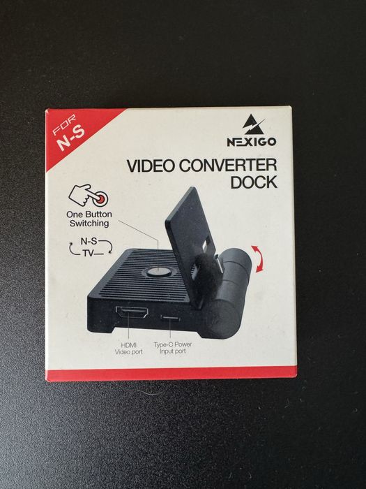Зарядна портативна док станція для Nintendo Switch NexiGo HDMI