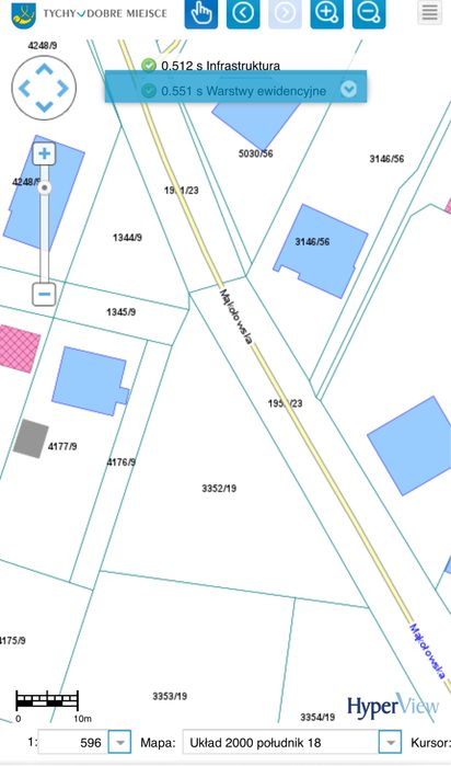 Dzialka budowlana Makolowiec Tychy  995m