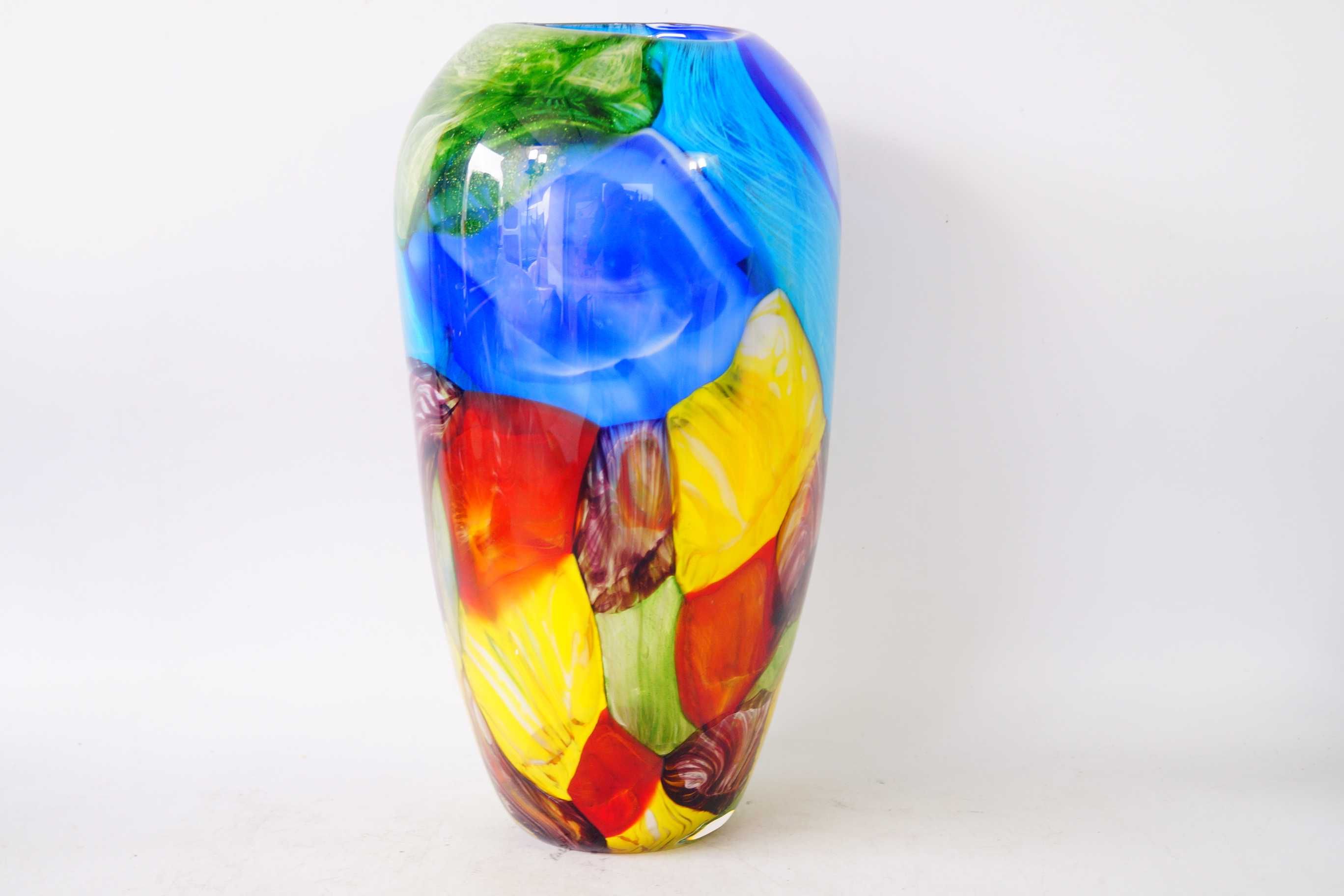 WAZON szklany MURANO style piękne kolory 3D 9
