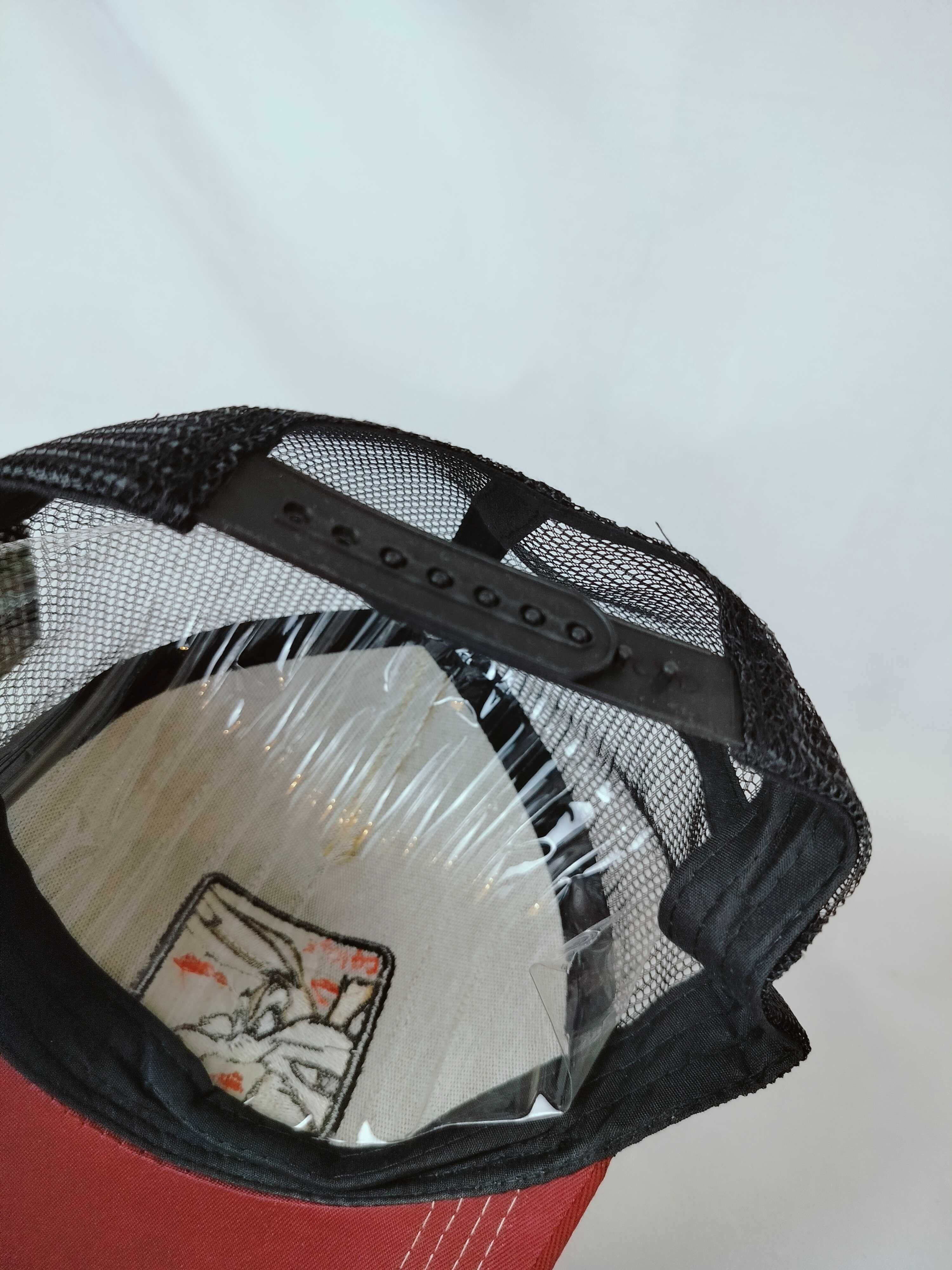 Nowa męska czapka z daszkiem w stylu trucker z siateczką Disney kojot