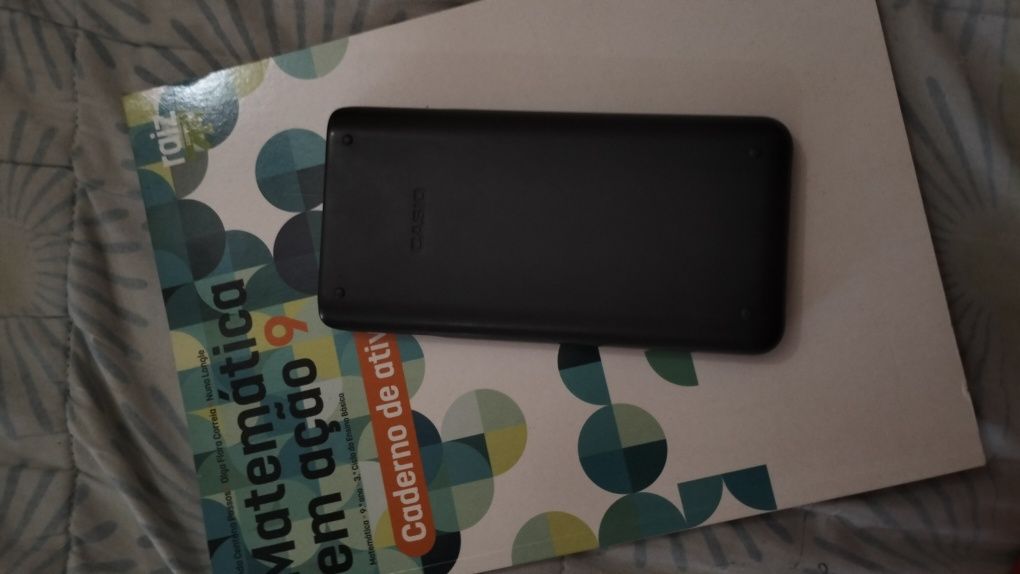 Calculadora científica+ caderno atividades mat. 9° ano