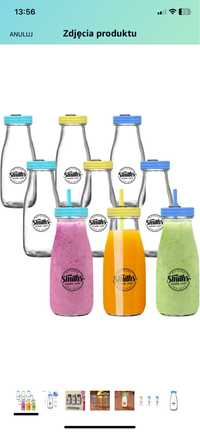 Smiths Mason Jars Szklana butelka 300ml 9szt