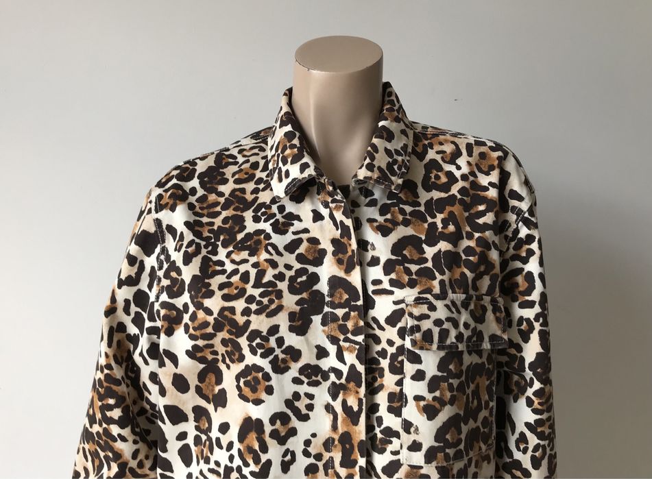 & Other Stories kurtka damska oversize S panterka