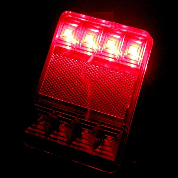 2 x światło tylne na tył do przyczepy naczepy