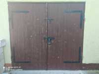 Drzwi, wrota garażowe drewniane