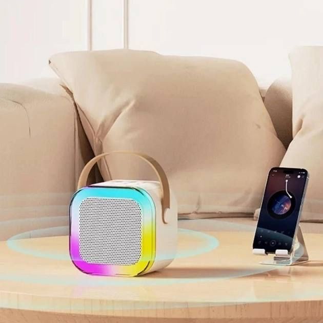 Портативне Караокео Bluetooth Колонка для яскравих вечірок і співу