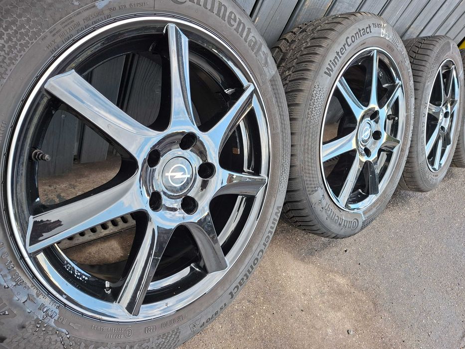 [K69] KOŁA ZIMOWE,ALUFELGI 17' 5x115 OPEL Insignia B,Astra J+215/55R17