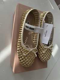 Balerinki Miu Miu 35,5