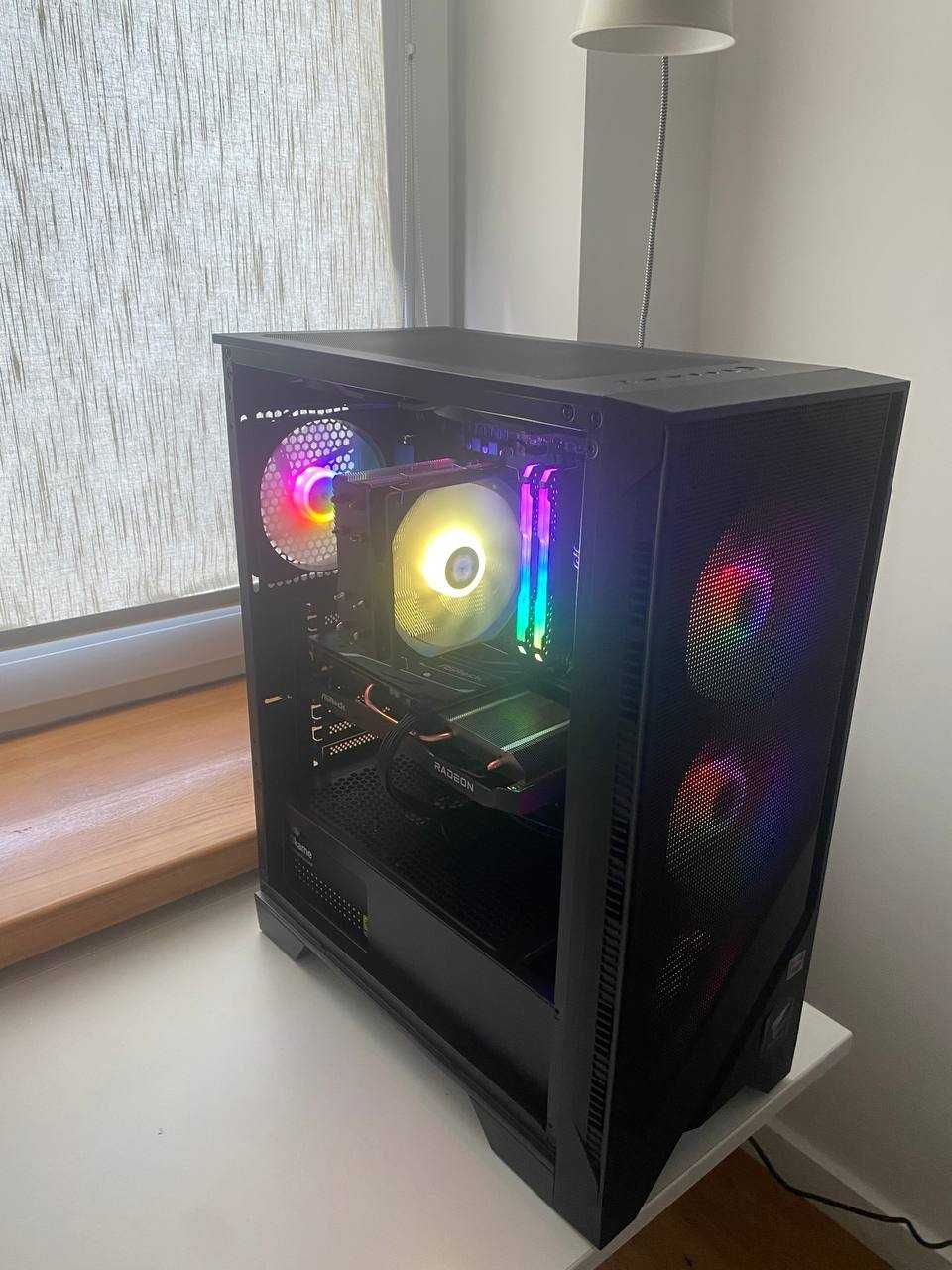 Nowy Komputer Gamingowy RX 6600 / Ryzen 5 5500 / 16GB RAM / 1TB SSD