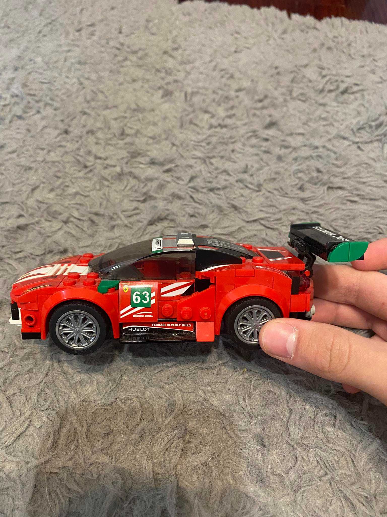 lego ferarri czerwone